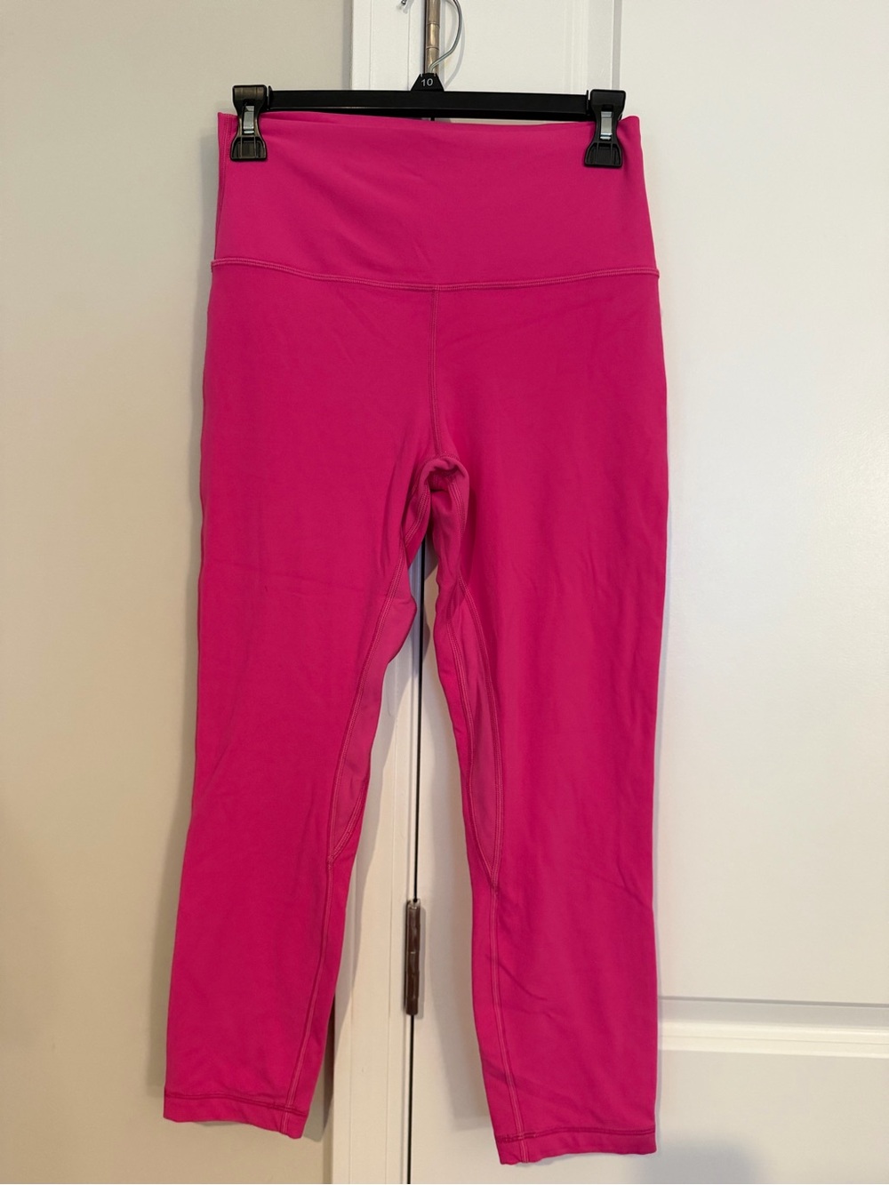 Lululemon Align High Rise Crop Leggings 23” Size 8 Sonic Pink